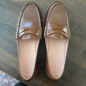 J. Crew Winona Leather Loafers